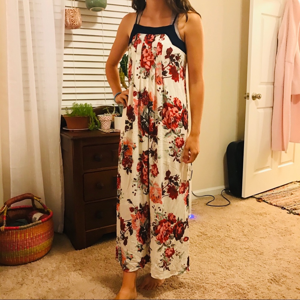 Floral maxi dress